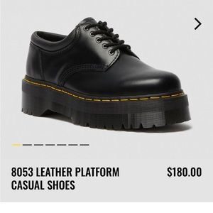 Dr. Marten 8503 platform Oxford size 8 women’s